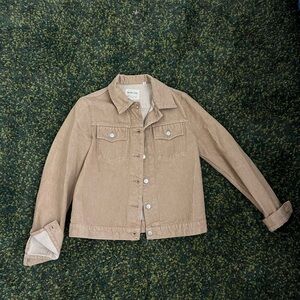 Helmut Lang Tan Denim Jacket